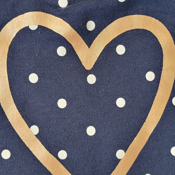 Navy Blue and Polka Dots - Picture 2 of 3